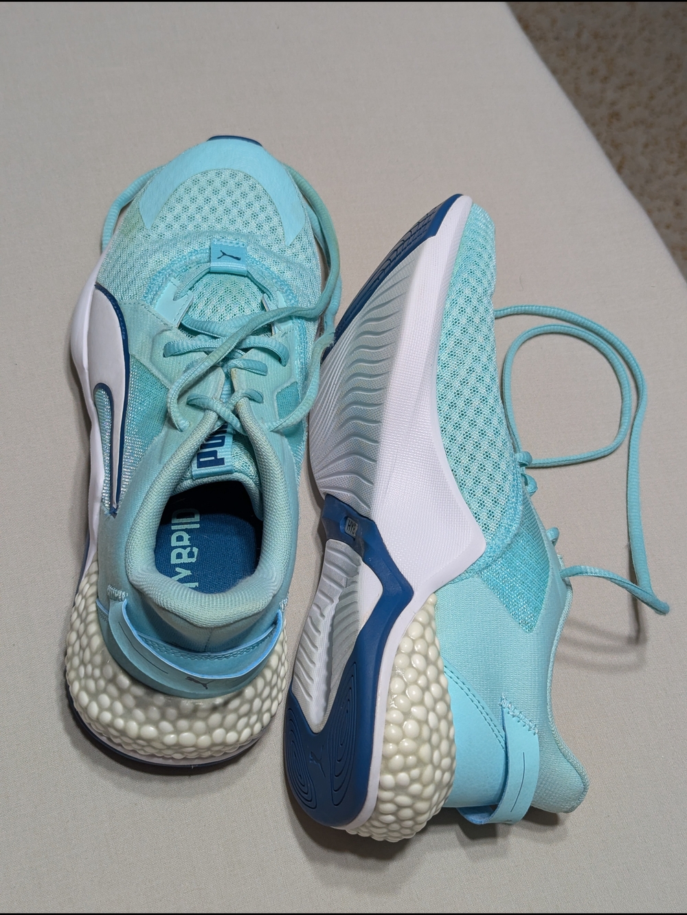 PUMA Aqua Blue Running Shoes